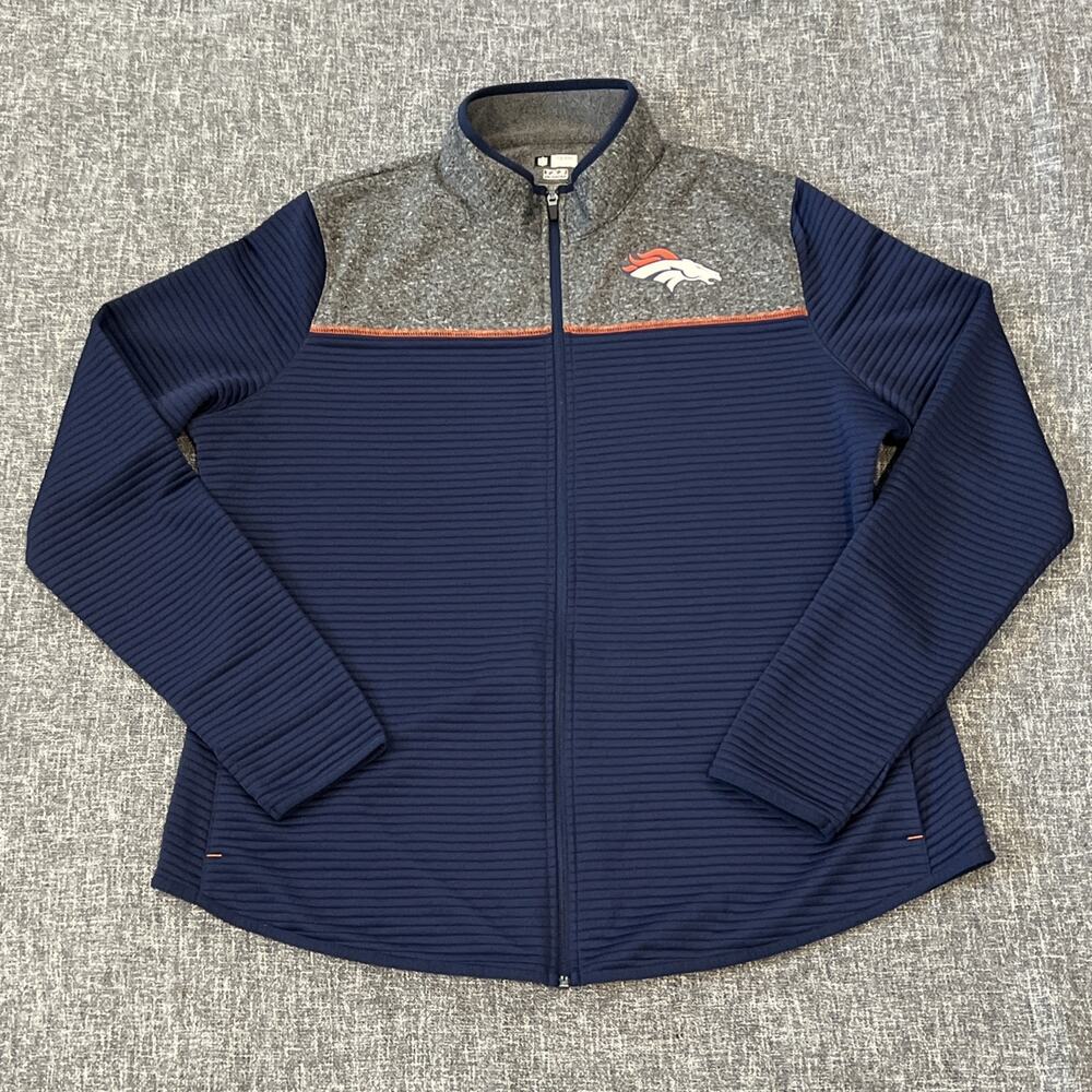 Denver Broncos TX3 Warm Jacket Full Zip Women's XXL NFL Team Apparel Football